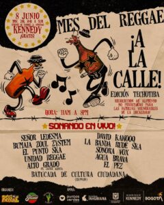 2024-06 Mes del Reggae A La Calle - Jun 2024