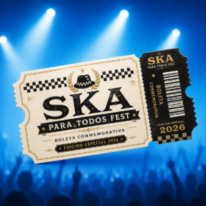 Entrada SPTF 2026 - Boleta conmemorativa