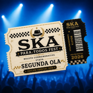 Segunda ola SPTF 2026 - Boleta conmemorativa